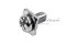 [E] น็อตยึดสายไฟ สแตนเลสชุบนิกเกิ้ล M5x10 mm พร้อมแหวนทรงสี่เหลี่ยม ขนาด 10x10 mm